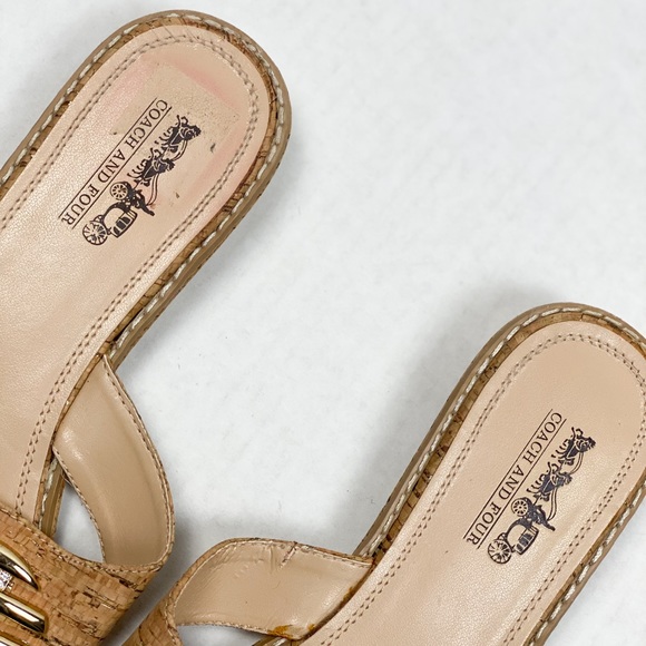 Coach and Four Sandals Alice Sandals 10M - Picture 5 of 8